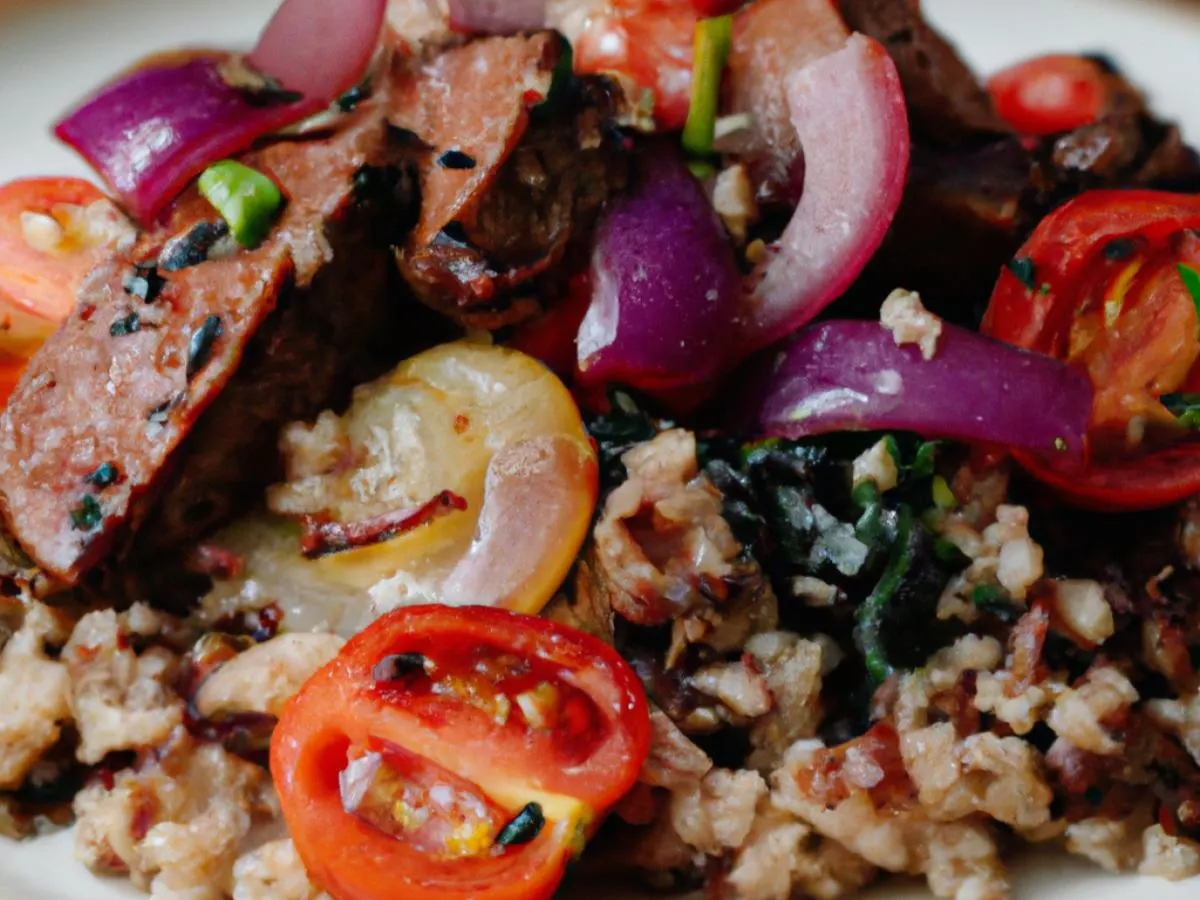 Beef Stir Fry With Gallo Pinto and Kale Beef Stir Fry With Gallo Pinto and Kale