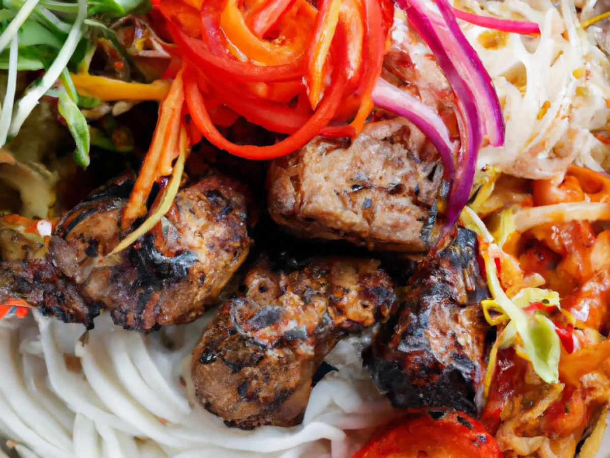 Spicy Noodle and Lamb Bowl Spicy Noodle and Lamb Bowl