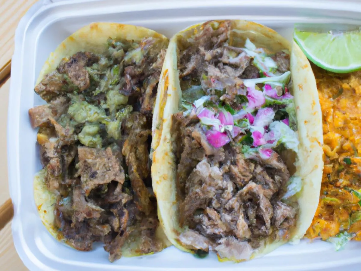 Carnitas Taco Plate Boxed Meal Carnitas Taco Plate Boxed Meal