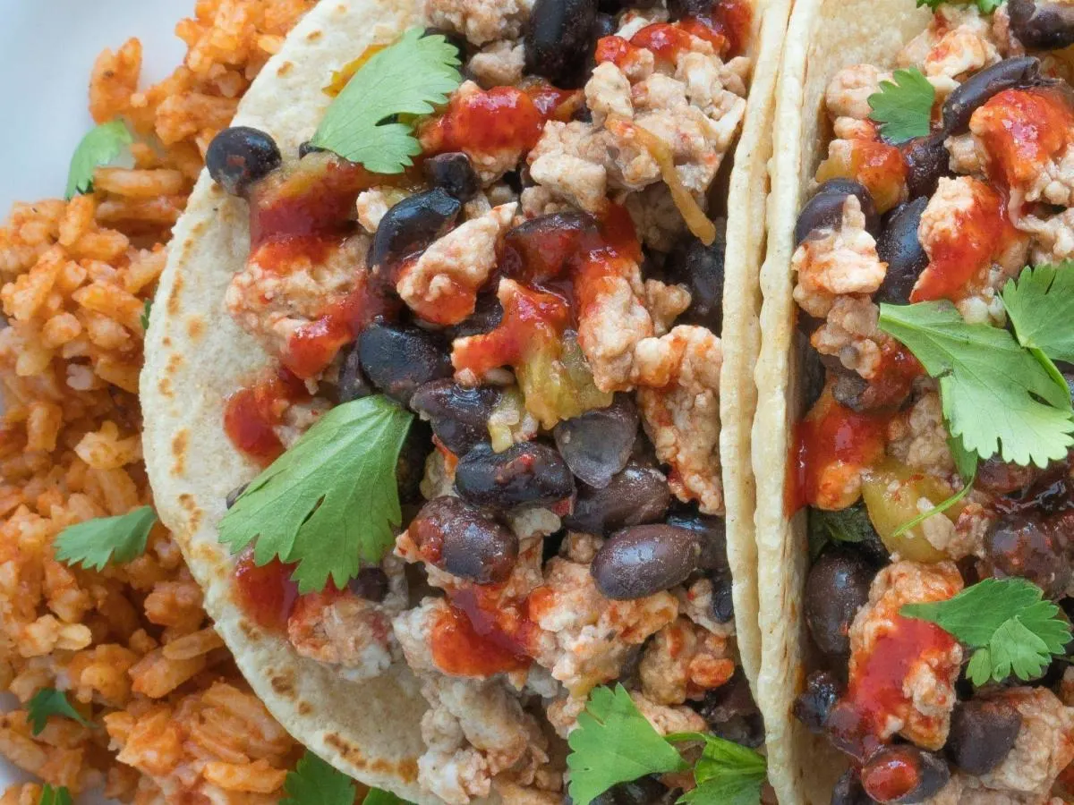 Chicken Taco Plate Boxed Meal Chicken Taco Plate Boxed Meal