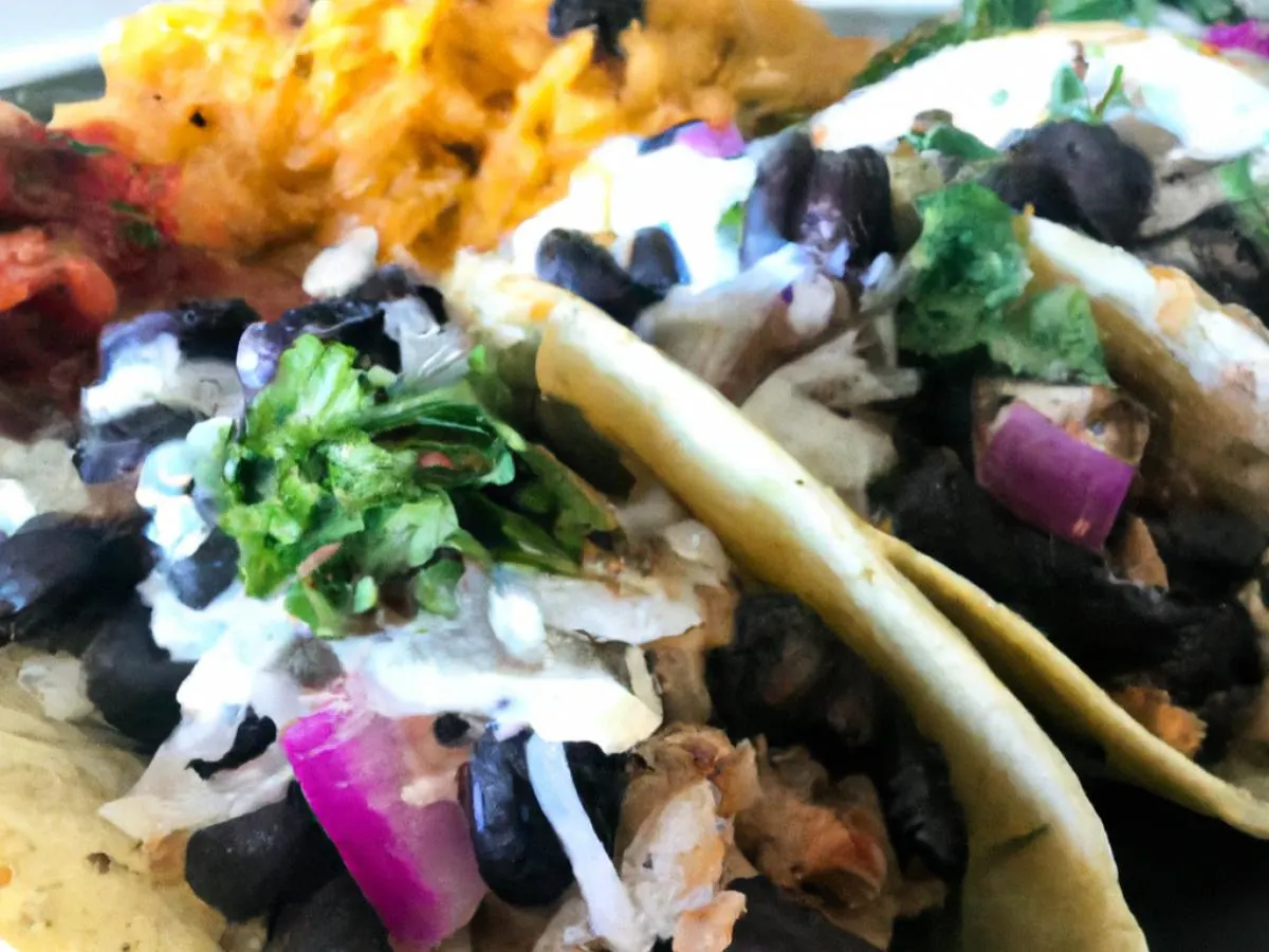 Impossible Meat Taco Plate Impossible Meat Taco Plate