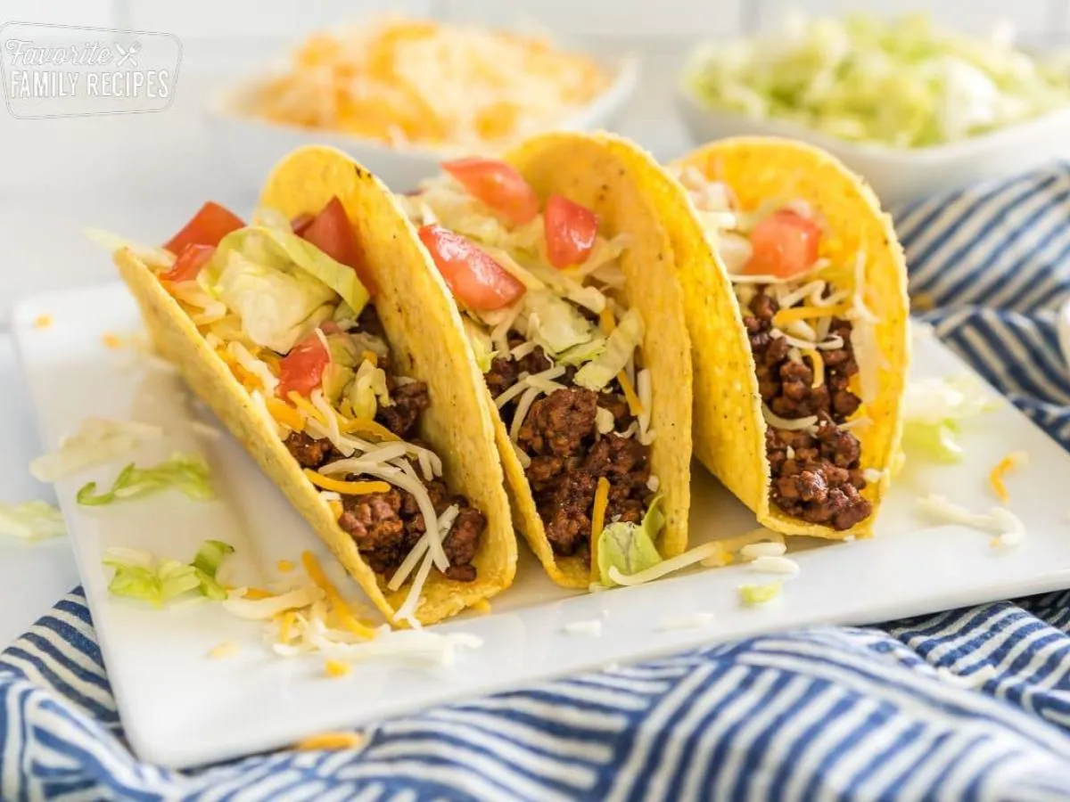 Vegan Impossible Meat Taco Plate Vegan Impossible Meat Taco Plate