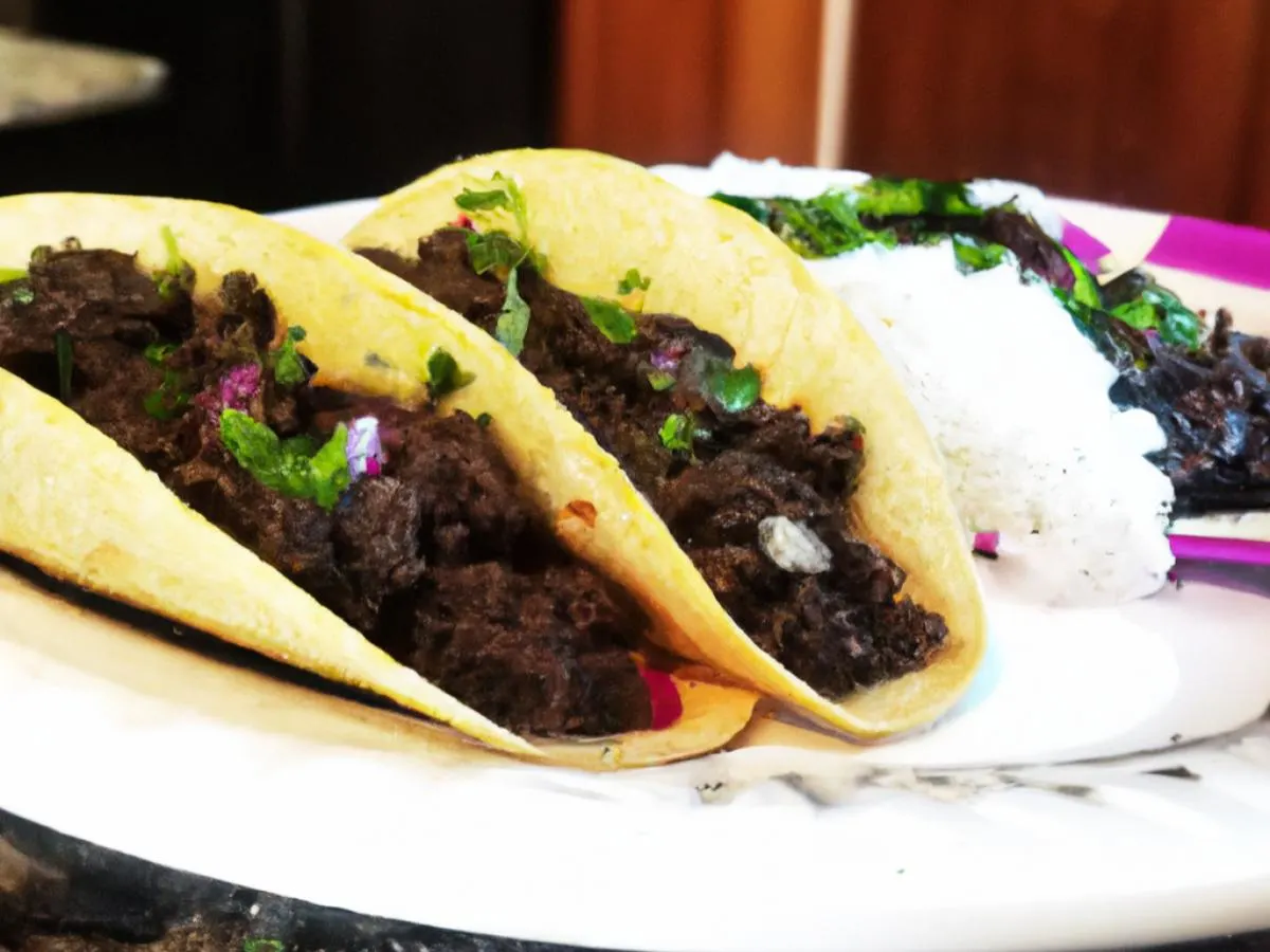 Two Beef Tacos Box Two Beef Tacos Box
