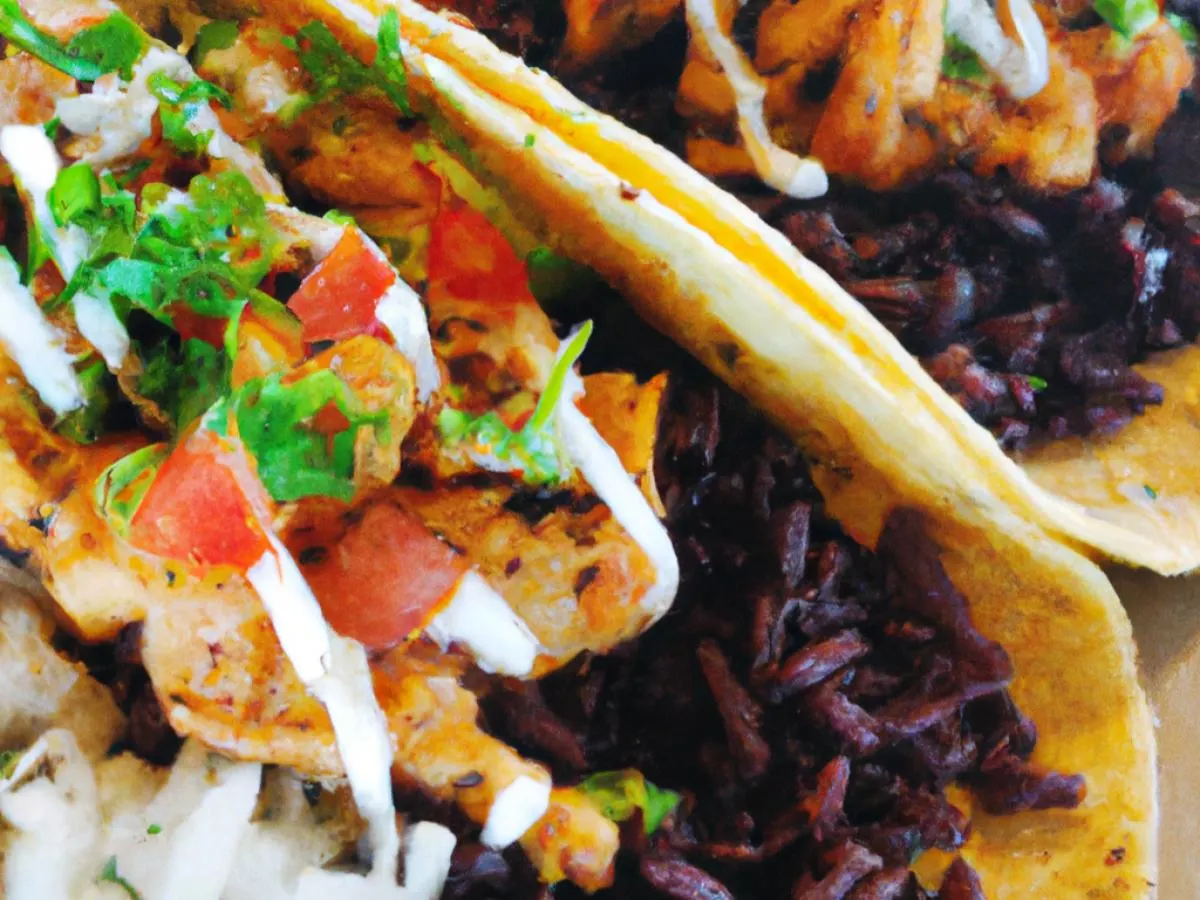 Two Chicken Tacos Box Two Chicken Tacos Box