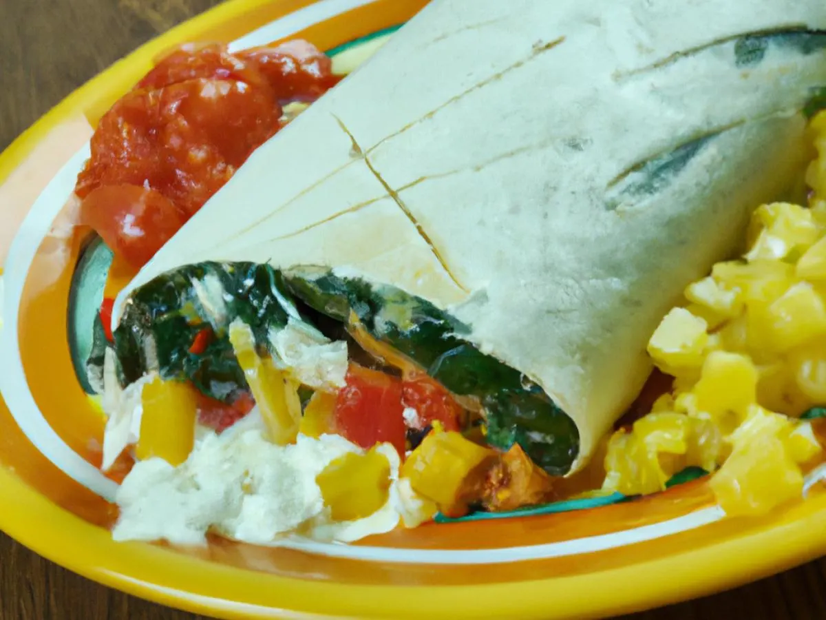 Small Individually Wrapped Whole Mango Spinach Burrito Small Individually Wrapped Whole Mango Spinach Burrito