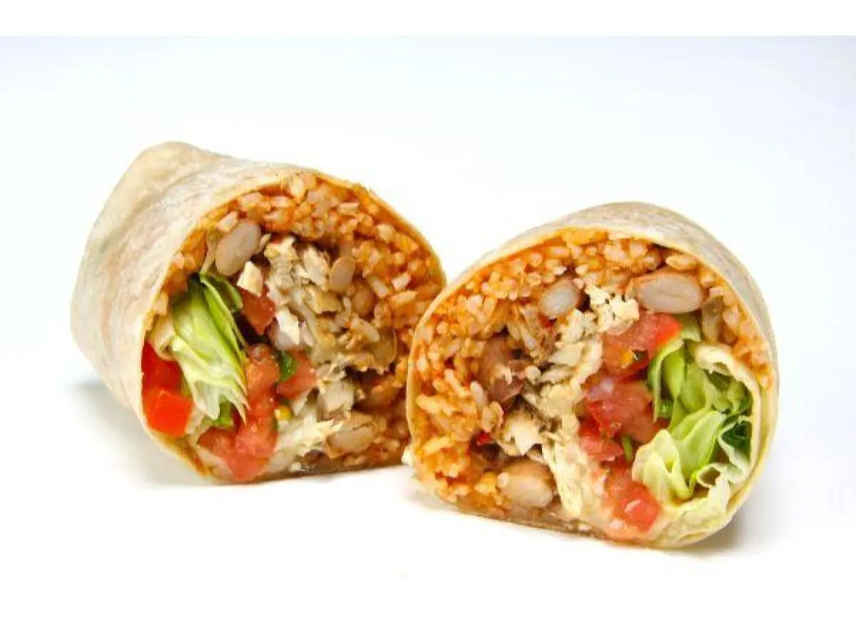 Small Individually Wrapped Whole Grilled Chicken Burrito on GF Tortilla Small Individually Wrapped Whole Grilled Chicken Burrito on GF Tortilla
