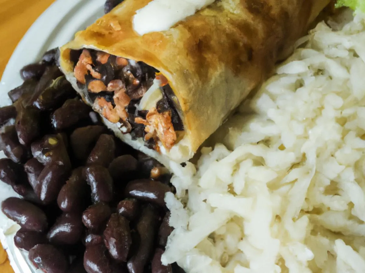 Black Bean Burrito Box Black Bean Burrito Box