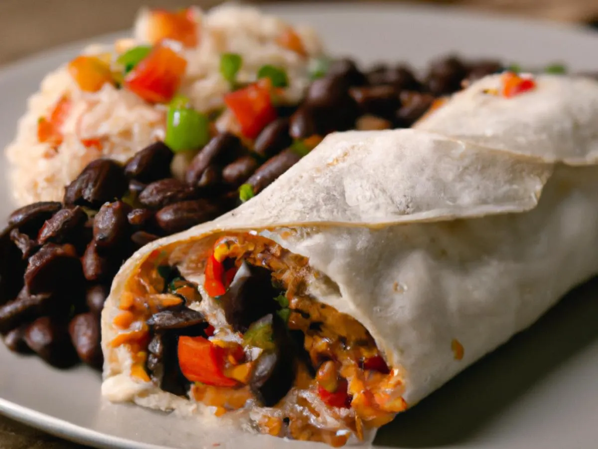 Vegan Meat Burrito Box Vegan Meat Burrito Box