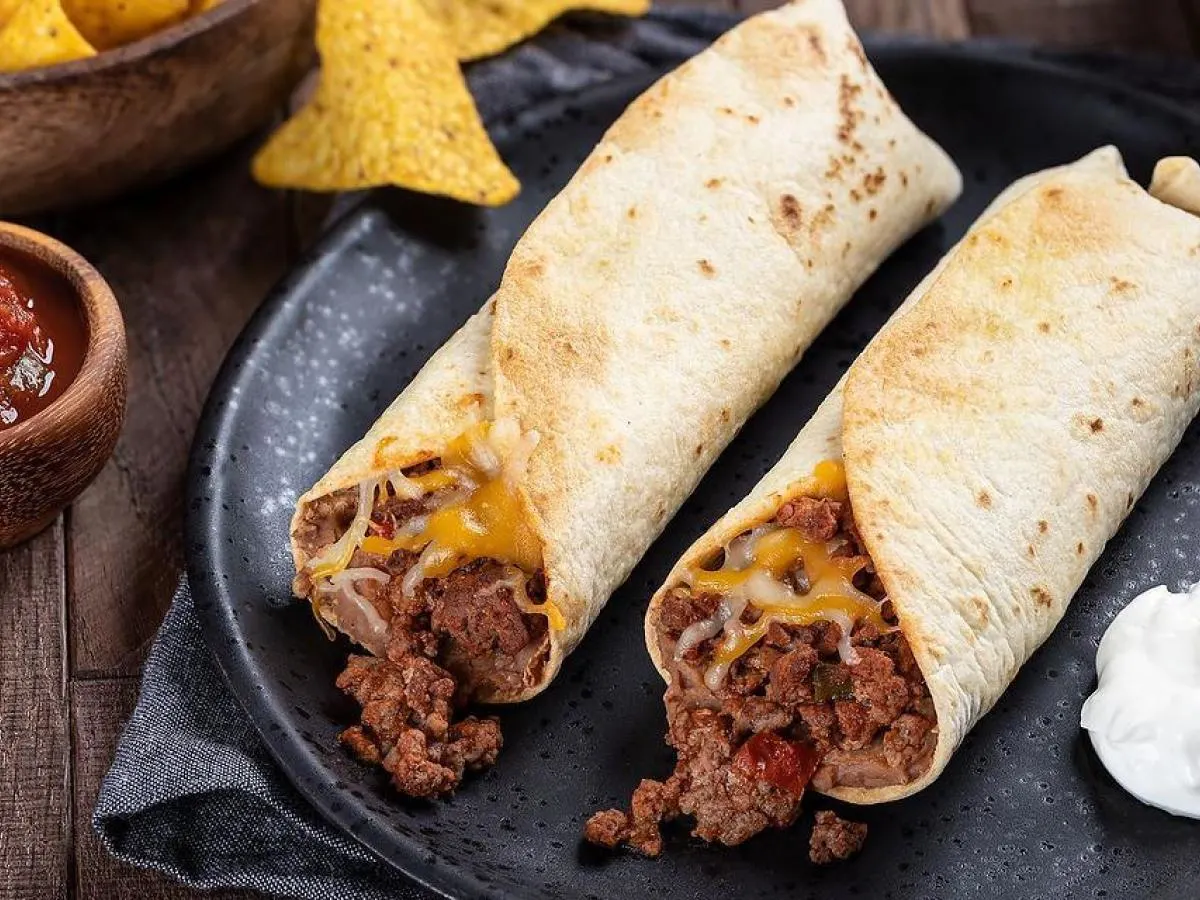 Small Individually Wrapped Whole Tex-Mex Burrito on GF Tortilla Small Individually Wrapped Whole Tex-Mex Burrito on GF Tortilla