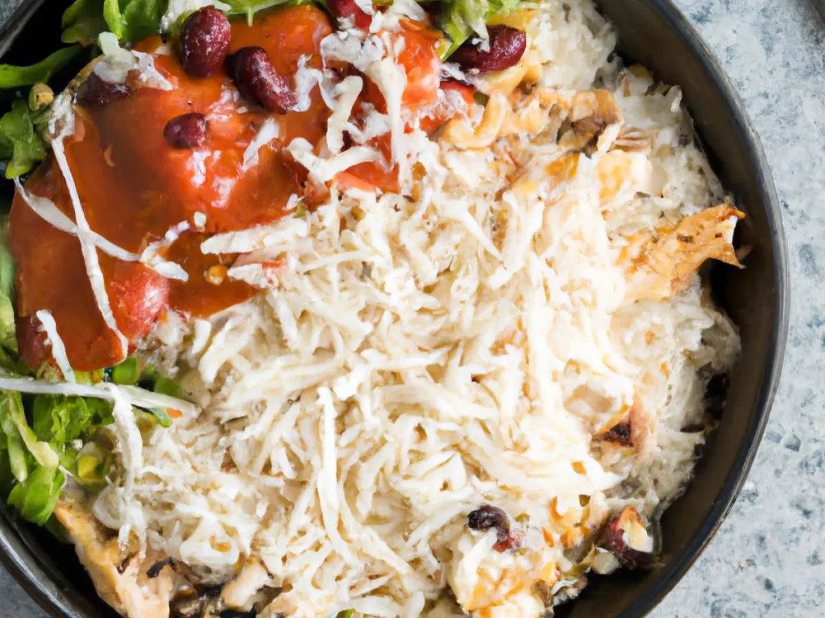Large Chipotle Chicken Bowl Large Chipotle Chicken Bowl