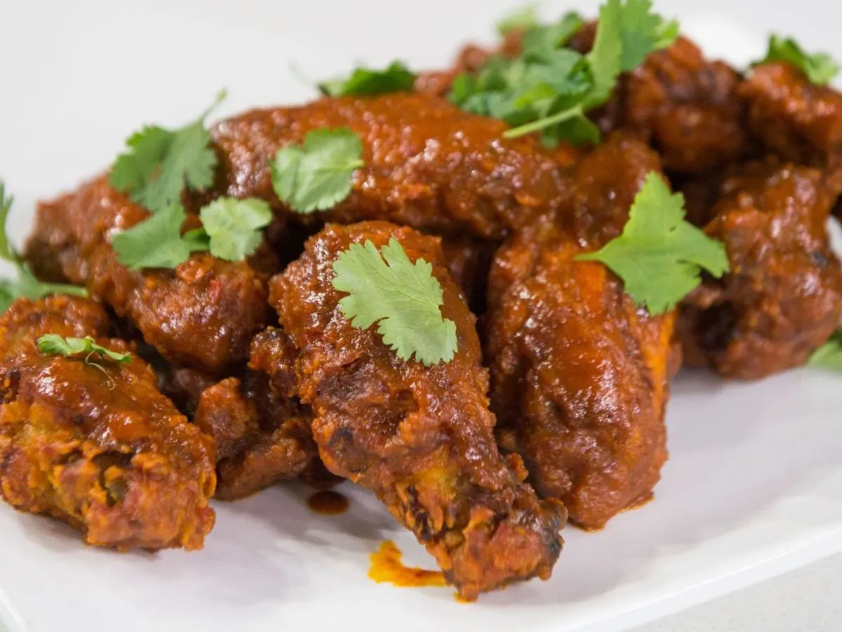 Small Curry Chicken Wings Small Curry Chicken Wings
