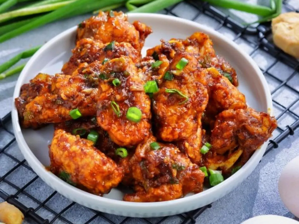 Manchurian Chicken Wings Manchurian Chicken Wings