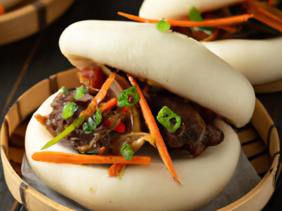 BBQ Beef Banh Bao BBQ Beef Banh Bao