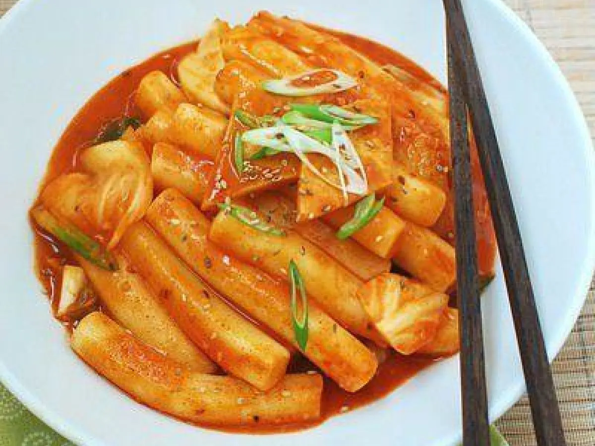 Vegetarian Teok Bo Ki Vegetarian Teok Bo Ki