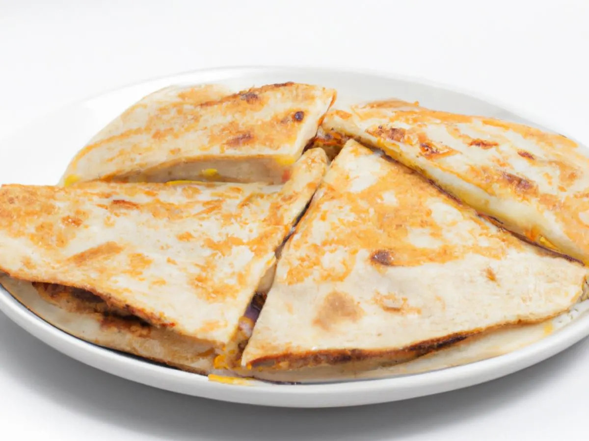 Tres Cheese Quesadilla Tres Cheese Quesadilla