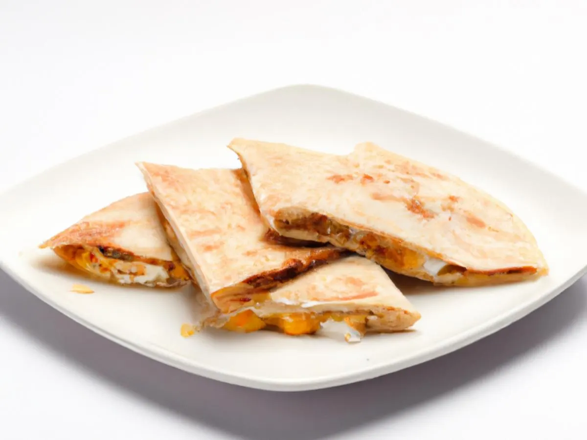 Tres Cheese Quesadilla with Chicken Tres Cheese Quesadilla with Chicken
