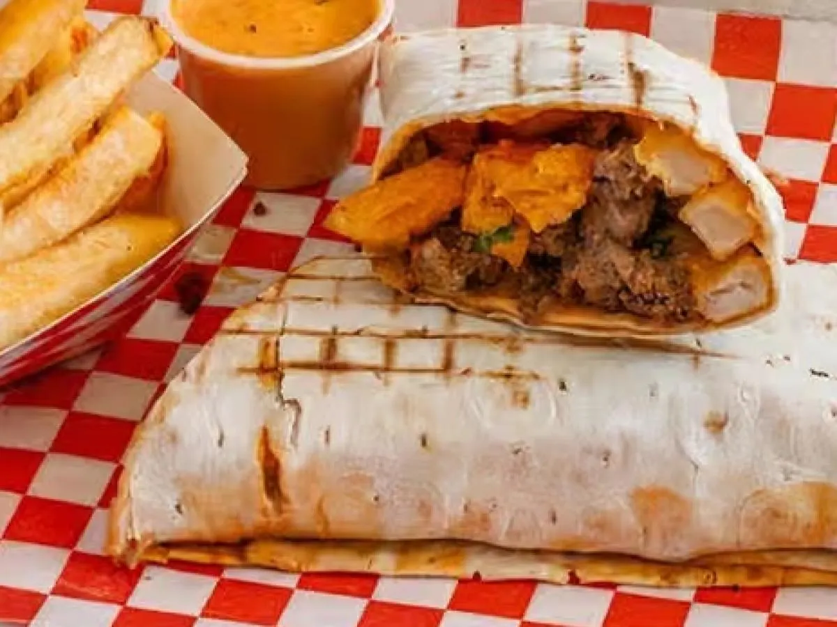 Algerian Merguez Wrap
