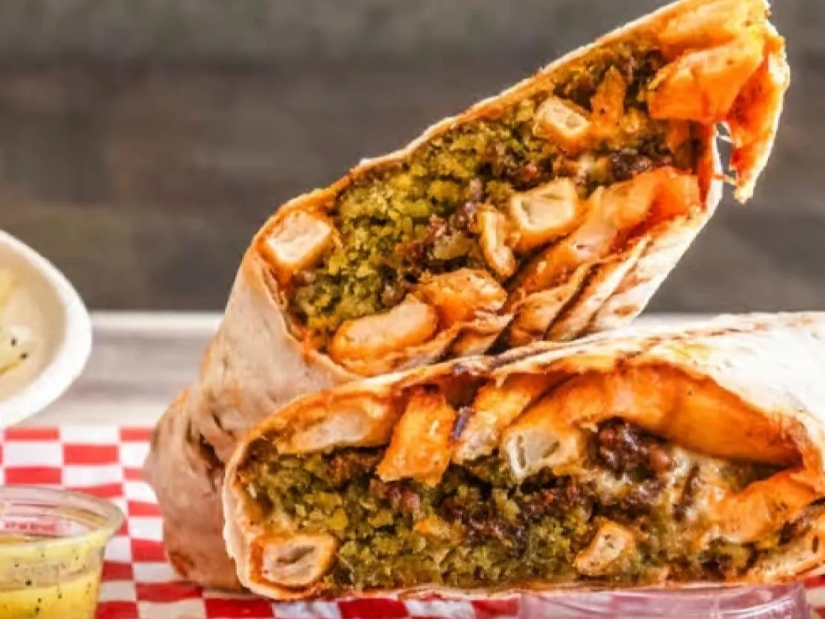Algerian Falafel Wrap