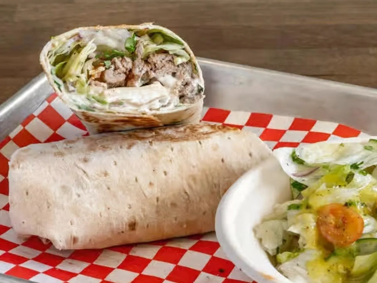 Lamb Shawarma Wrap