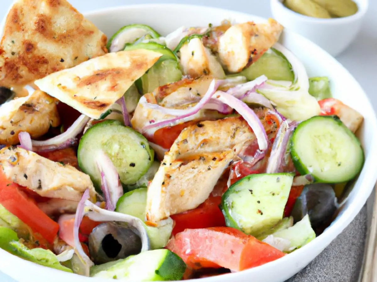 Chicken Mediterranean Salad