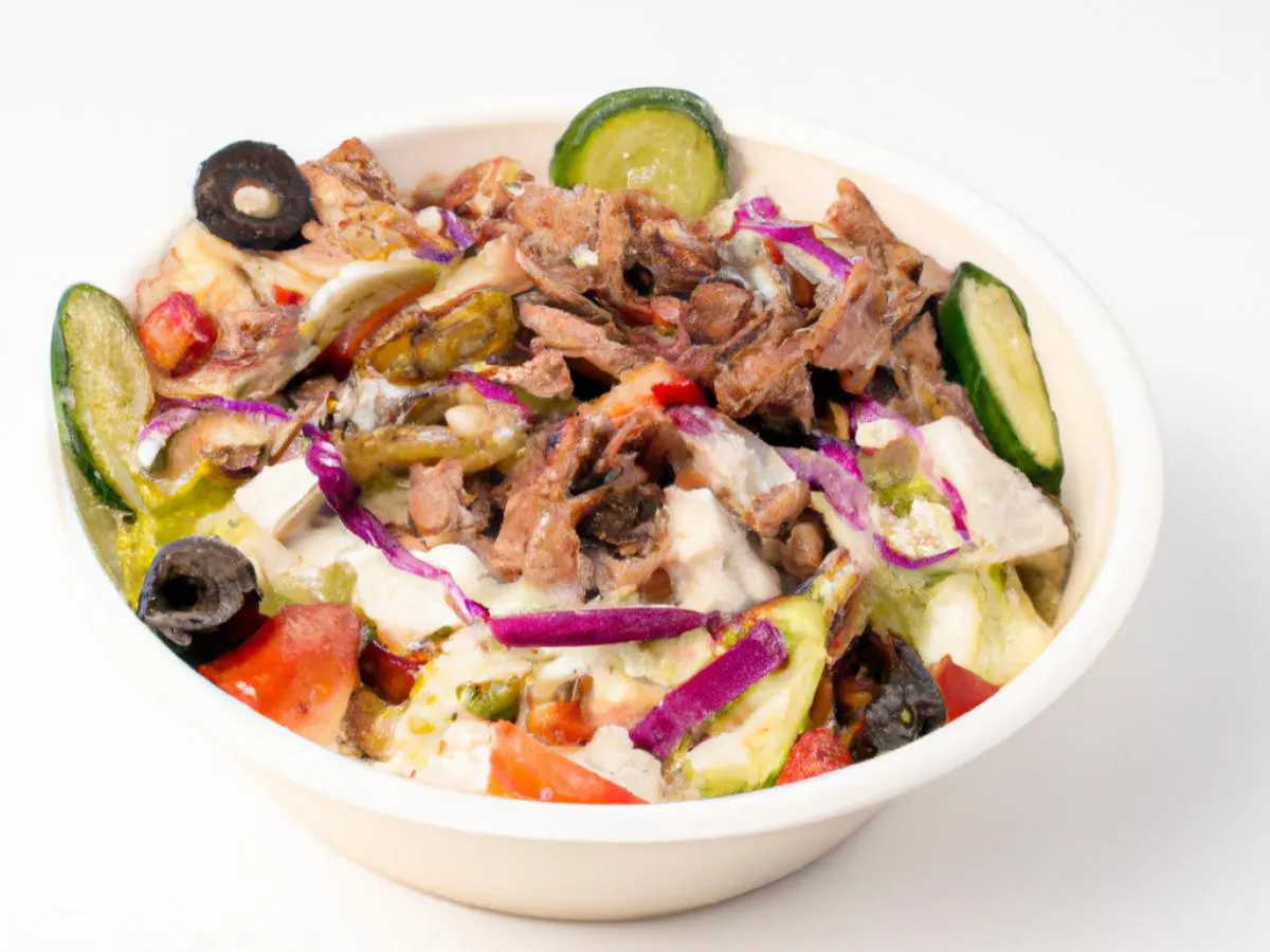 Beef Shawarma Salad