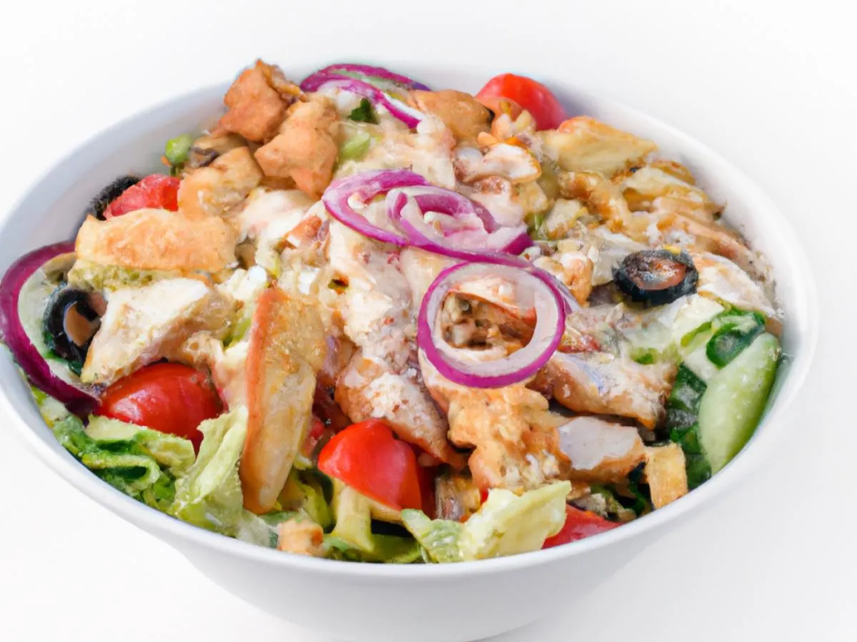 Chicken Shawarma Salad