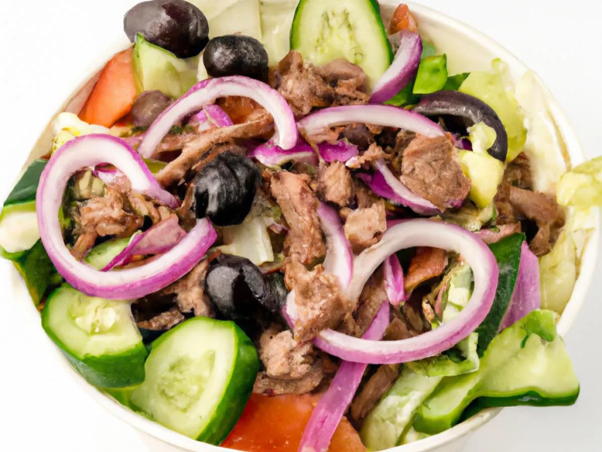Lamb Shawarma Salad