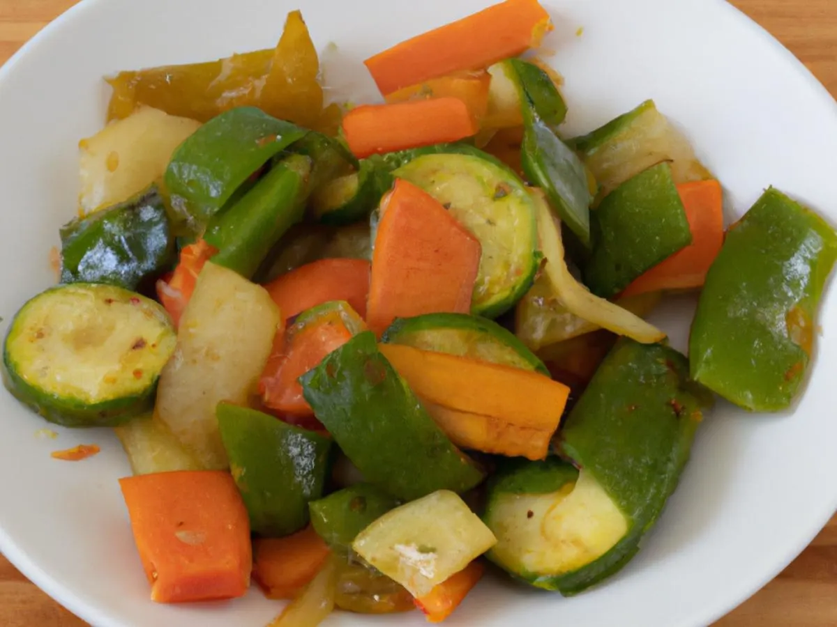 Mixed Vegetables with Garlic