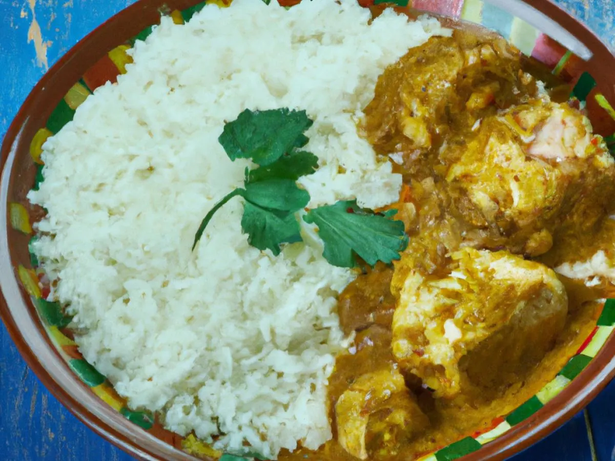Pahari Chicken Curry with Rice and Dal Tadka (Halal) Pahari Chicken Curry with Rice and Dal Tadka (Halal)