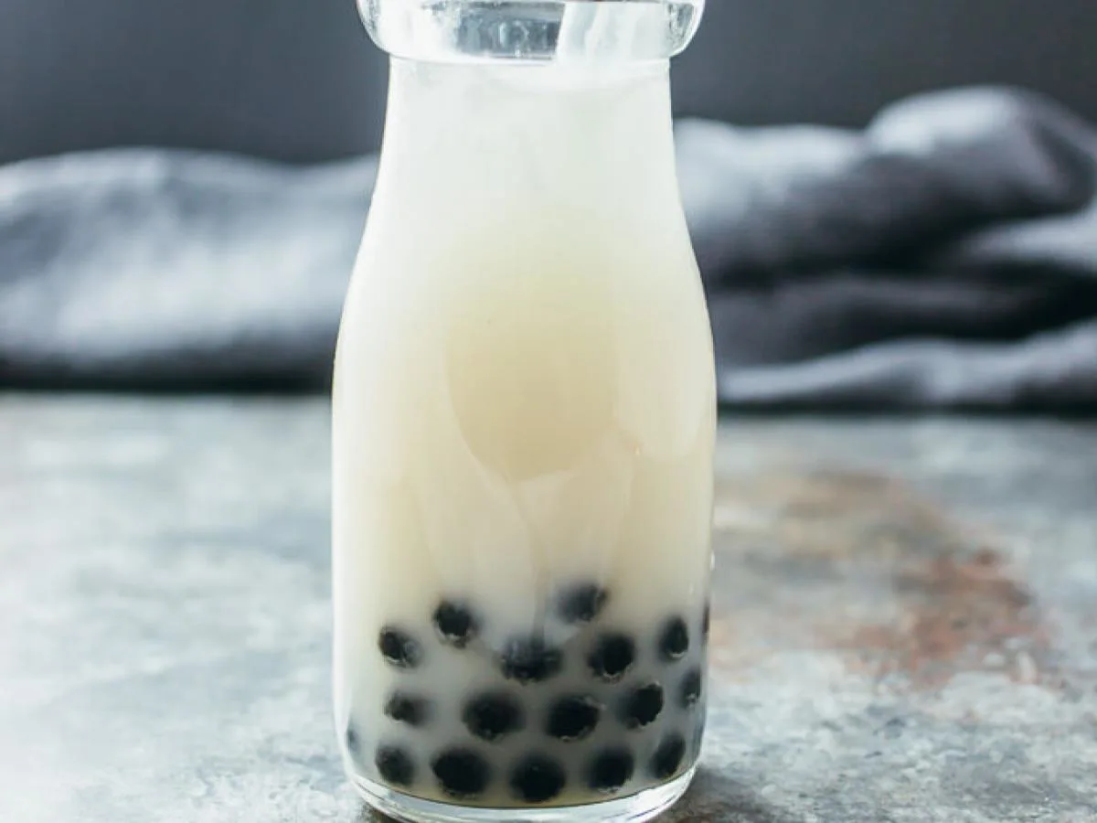 Coconut Bubble Tea Coconut Bubble Tea