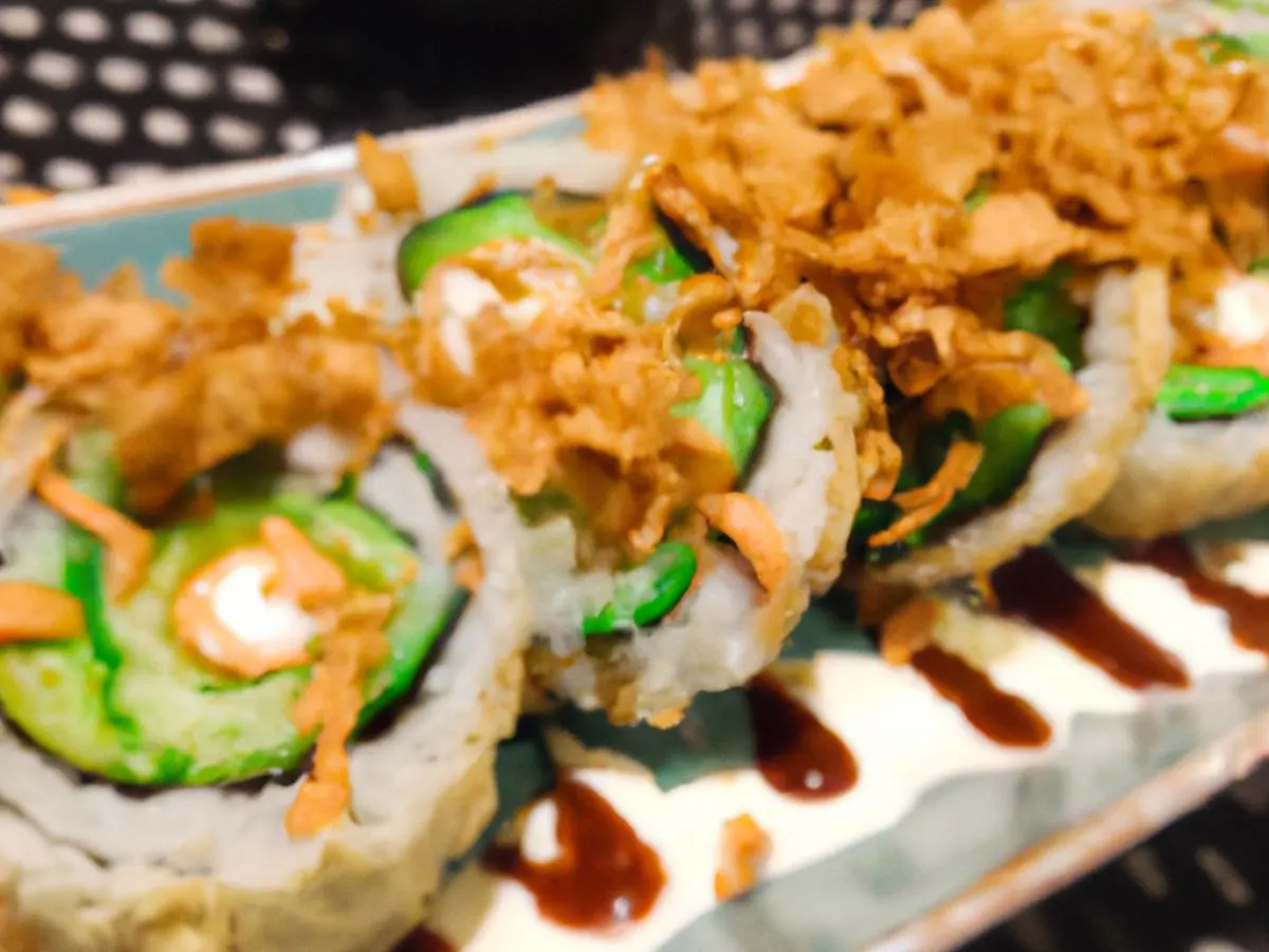 Veggie Tempura Roll Veggie Tempura Roll