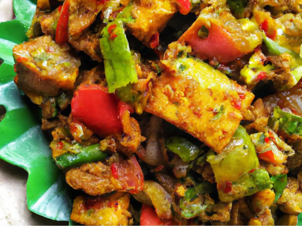 Mixed Vegetable Kebat Mixed Vegetable Kebat