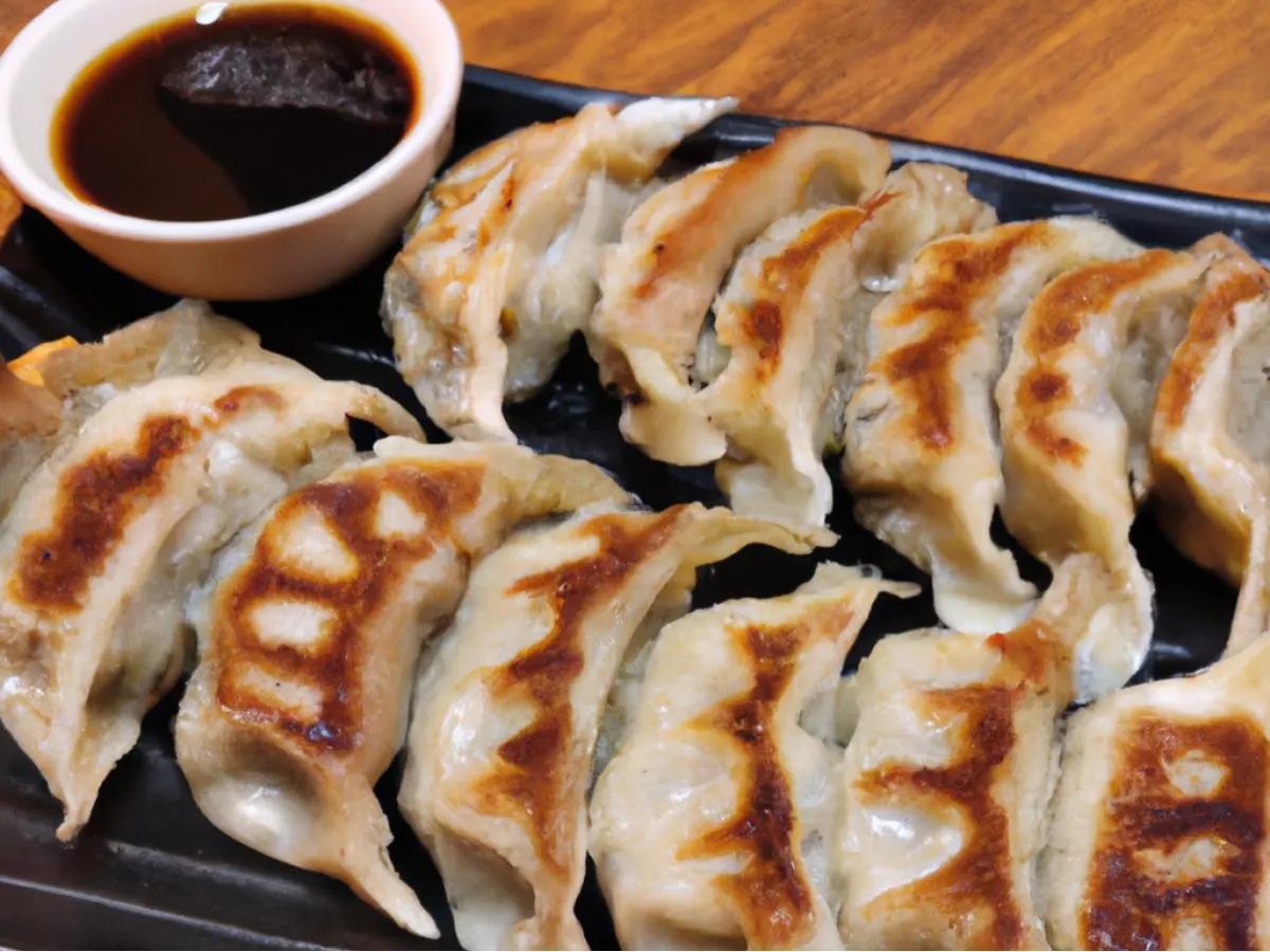 Chicken Gyoza Platter Chicken Gyoza Platter