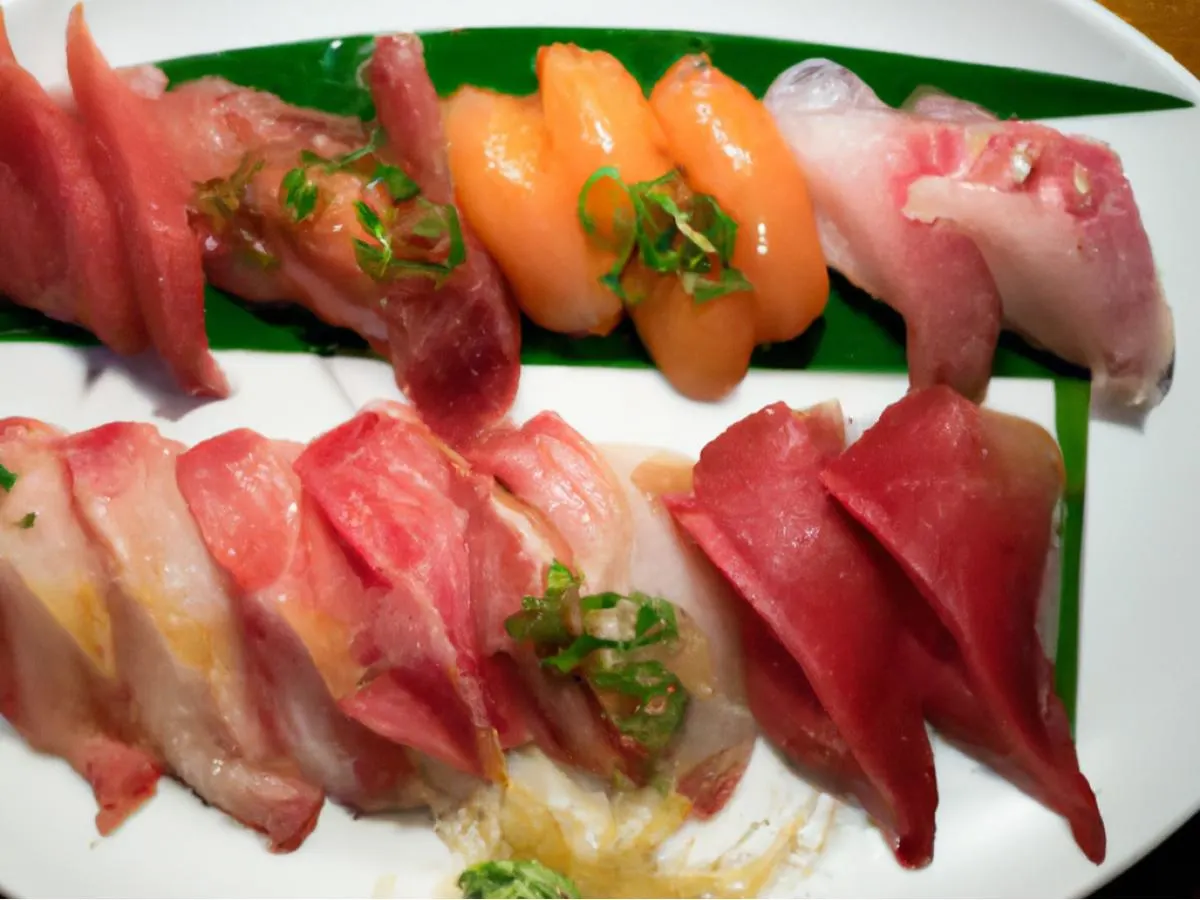 Sashimi and Nigiri Platter Sashimi and Nigiri Platter