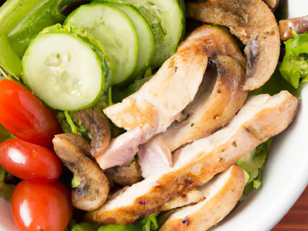 Mixed Up Salad with Grilled Chicken (Dairy Free & Gluten Free)