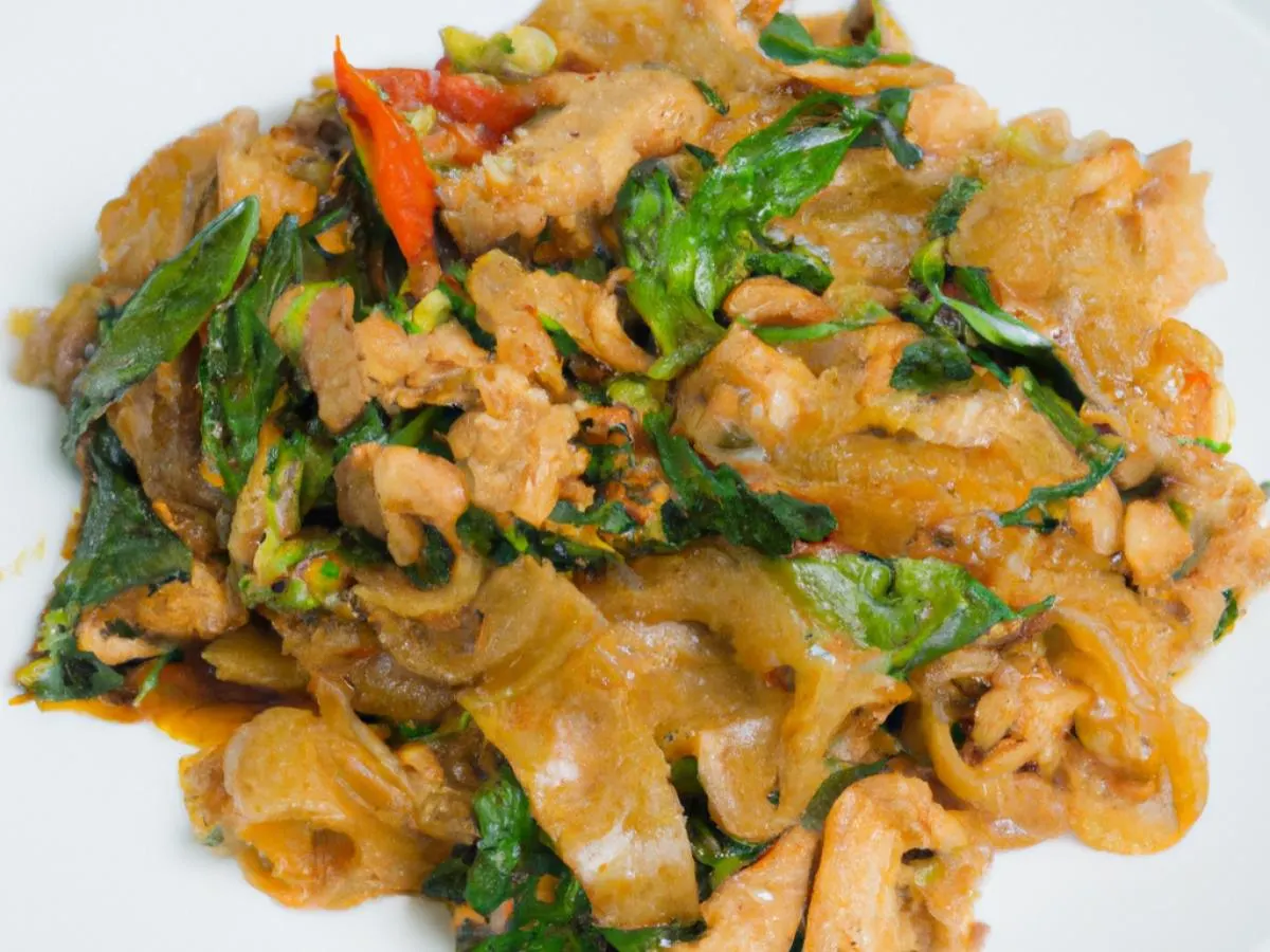 Gluten-Free Drunken Noodles with Chicken Gluten-Free Drunken Noodles with Chicken