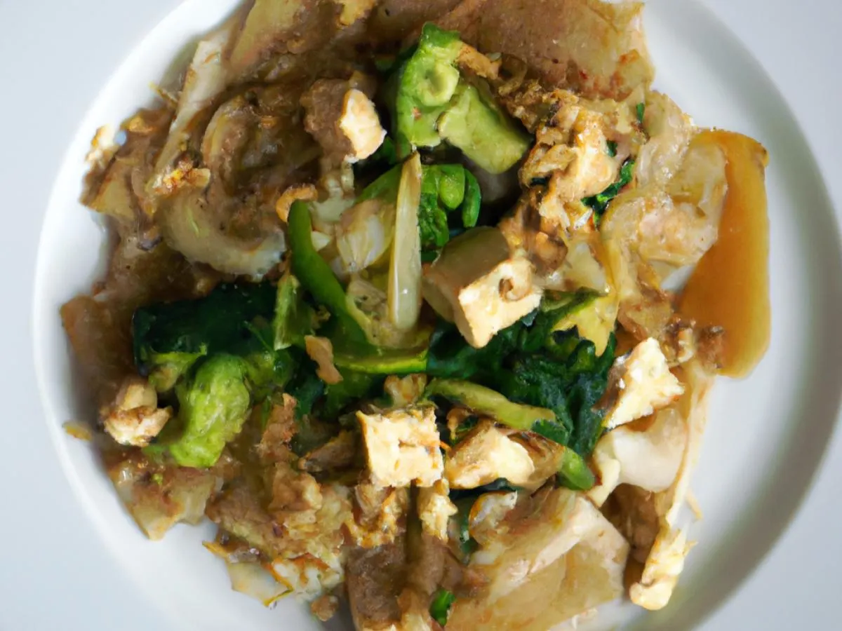 Tofu Pad See Eew Tofu Pad See Eew