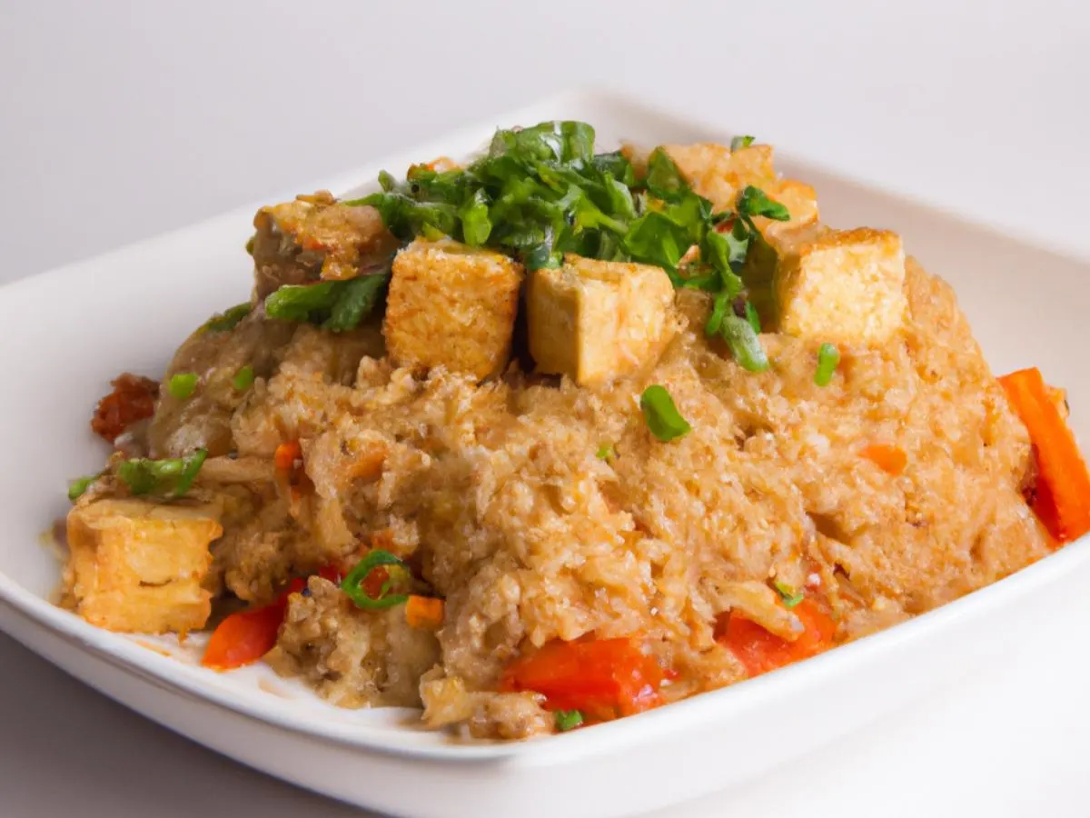 Tofu Thai Fried Rice Tofu Thai Fried Rice