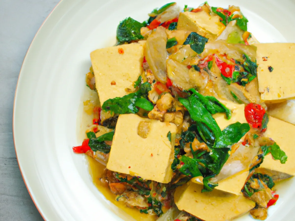 Thai Basil Tofu Thai Basil Tofu