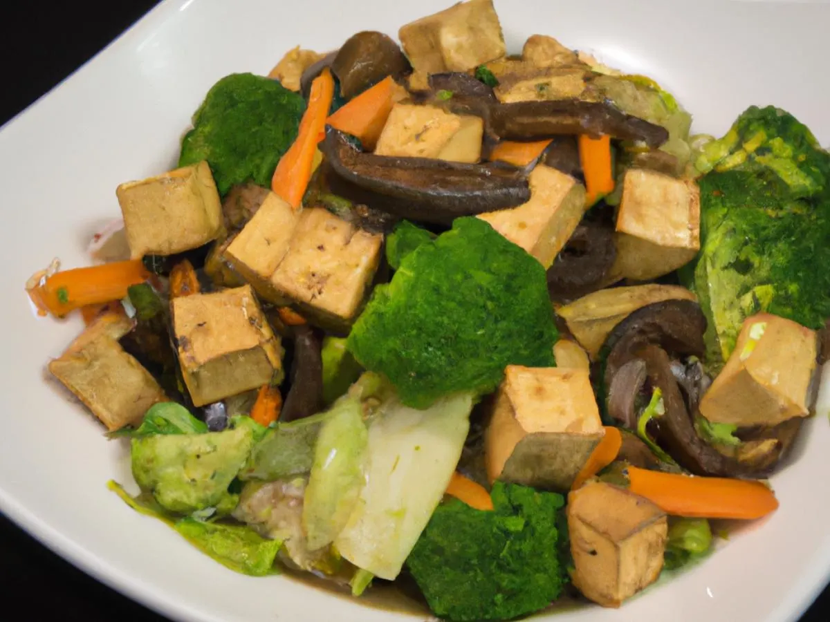 Vegetable Medley with Tofu Vegetable Medley with Tofu