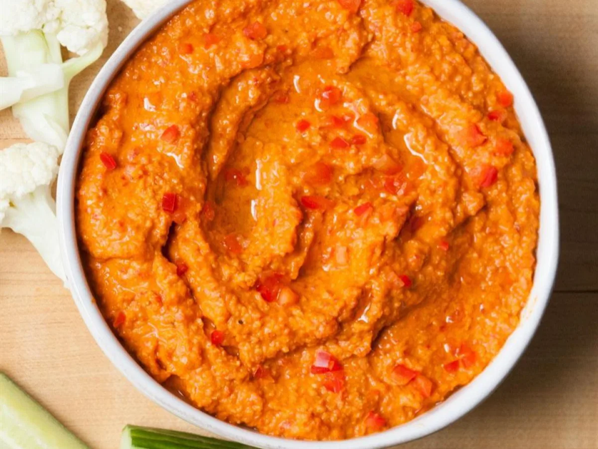 Roasted Red Pepper Hummus Roasted Red Pepper Hummus