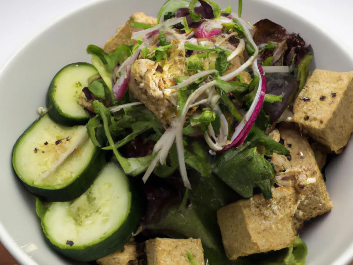 Tofu Protein Salad