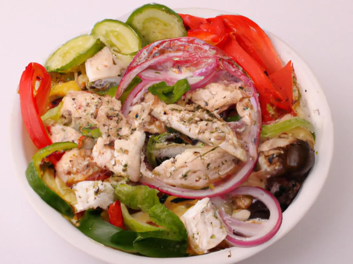 Chicken Greek Salad