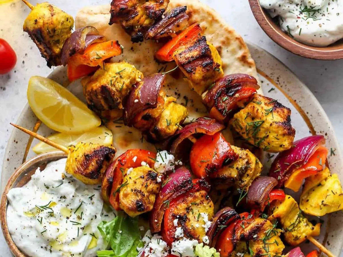 Organic Halal Chicken Shashlik Skewers