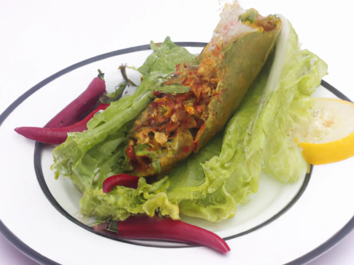 Lettuce wrapped Halal Chicken Sandwich - Gluten Free, Dairy Free, Nut Free