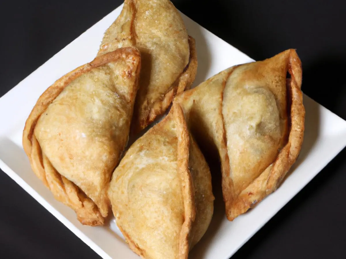 Organic Halal Chicken Qeema Samosa