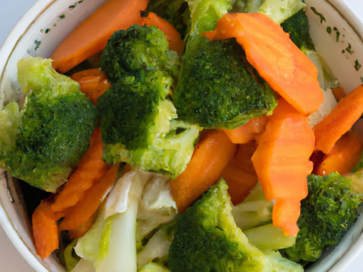 Individual Side of Steamed Veggies Individual Side of Steamed Veggies