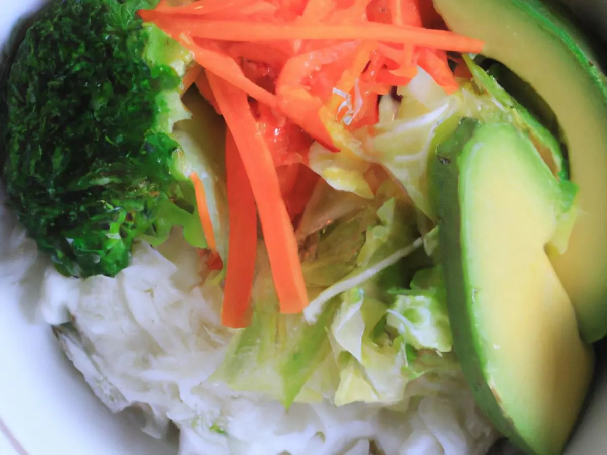 Individual Avocado and Veggies Bowl with White Rice (Allergen-Free) Individual Avocado and Veggies Bowl with White Rice (Allergen-Free)