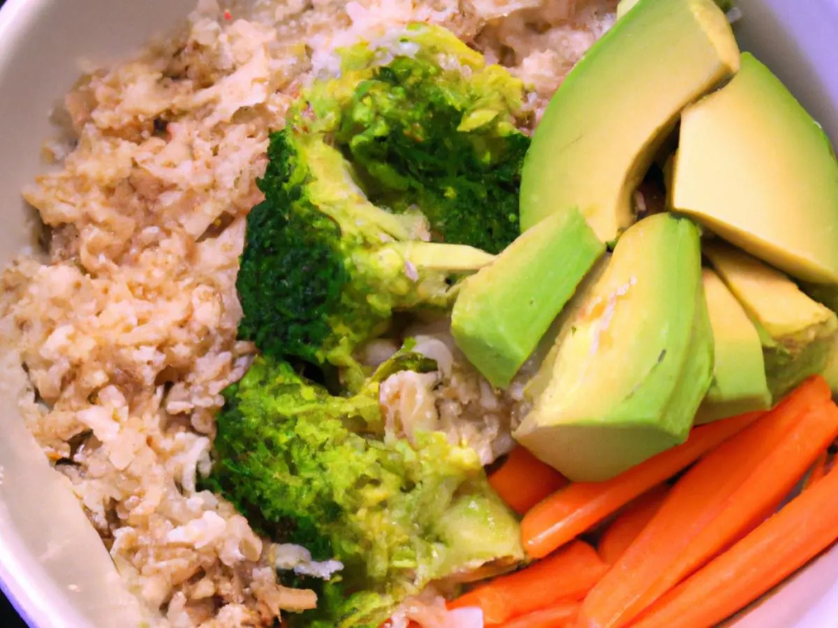 Individual Avocado and Veggies with Brown Rice (Allergen-Free) Individual Avocado and Veggies with Brown Rice (Allergen-Free)