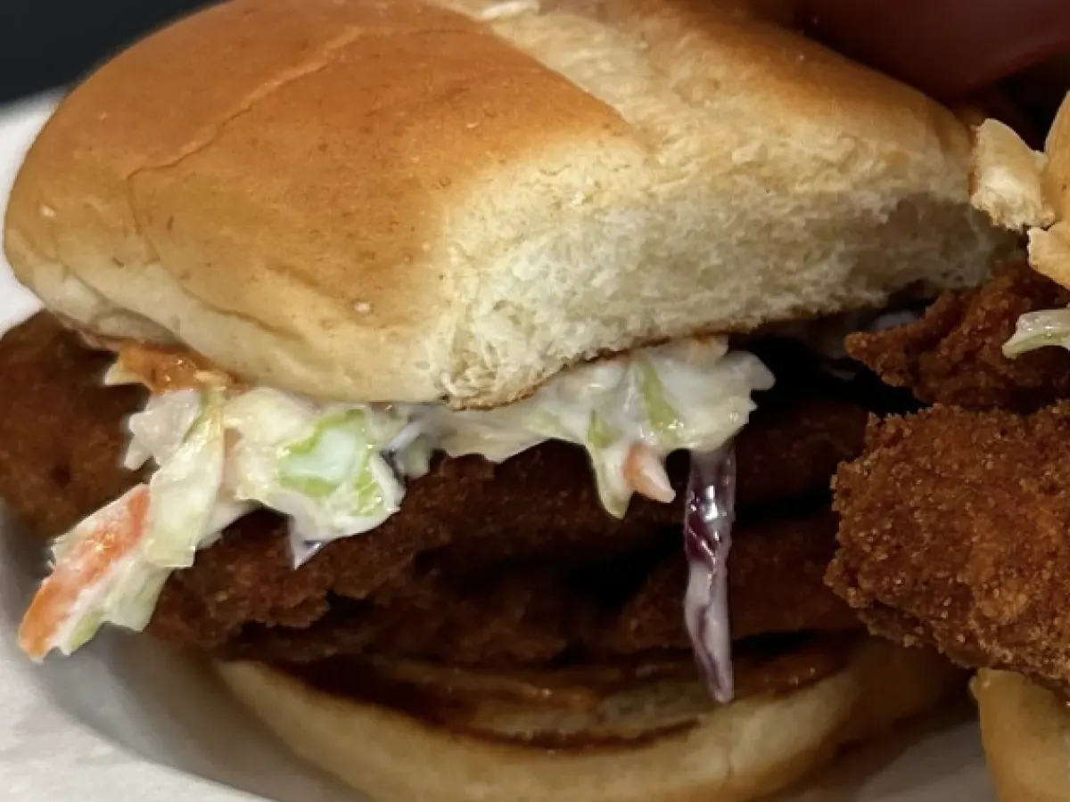 Fried Chicken Slider Tray Fried Chicken Slider Tray